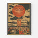 Vintage poster van Berlin Potolowsky Friedrichstrasse voor muurdecoratie