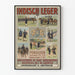 Militair wervingsposter Indisch Leger 1909 vintage