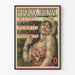 Vintage poster Bi-Borax Oosters - Reclame wanddecoratie