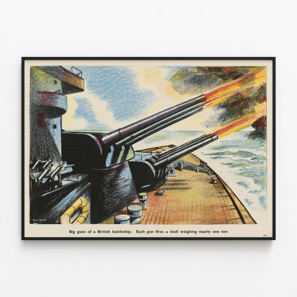 big-guns-of-a-british-battleship