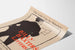Vintage poster Billy Baxter's Letters retrostijl