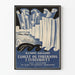 Vintage poster of fishing and marine research in the South Sea