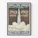 Decoratieve poster Waterval Bjornstjerne Bjornson