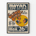 Retro theaterposter Blind Alley Mayan Theatre