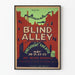 Vintage Poster Blind Alley - Retro Theater Wall Decoration