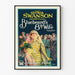Vintage poster of Bluebeard's 8th Wife with Gloria Swanson