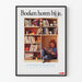 Vintage poster Kinderboekenweek 1990 Books belong to you