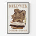 Vintage poster Boekenweek 24 februari - 3 maart