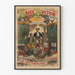 Vintage poster van Brice Bolton, elektrische ventriloquist