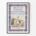 Vintage poster van de British Empire Exhibition 1924 - Terre-Neuve-paviljoen in Wembley