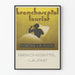 Vintage poster Bronchoseptol Lauriat against cough