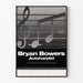 Poster Bryan Bowers Autoharpist Vintage Muziek