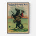 Vintage Buffalo Bill's Wild West Cowboys on Horseback Poster