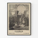 Vintage Carmen Poster - Comic Opera in Four Acts