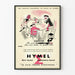 Vintage Poster Les Vieilles Chansons de Salle de Garde - Hymel