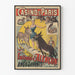 Casino de Paris Poster Émilienne d'Alençon and Her Wise Donkeys