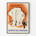 Vintage Poster War and Economy - N'achetez que le nécessaire