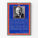 Vintage poster van de Canadian Pacific Railway Company - Portret en historische boodschap
