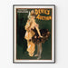 Vintage poster van de duivelse veiling Chas H Yale