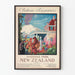 Vintage Poster Château Tongariro - New Zealand National Park
