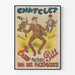 Vintage poster Tom Pitt dief der zakkenrollers wanddecoratie