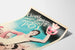 Vintage poster van sportieve propagandapolen