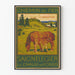 Vintage Poster of the Railway Saignelegier La Chaux-de-Fonds
