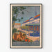 Vintage Poster Niederbronn-les-Bains Alsace and Lorraine Railways