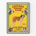 Vintage Chicago Kennel Club Dog Show Poster