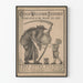 Vintage poster tentoonstelling Kinderwelzijn Tentoonstelling 1911