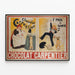 Vintage Chocolate Carpentier Poster 1st Prize for Health — framed artwork on a wall