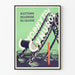 Vintage poster Chophytol Cynurol industrieel ontwerp groen