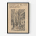 Vintage poster Christian Bigaud Orgel van straatmuziek - Straatliederen