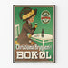 Vintage poster van Christiania Bryggeri Bok-øl