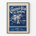 Vintage Kerstmis Klokken Luiden Poster