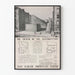 Architectural Poster of the Church of the Resurrection, East Harlem, New York