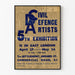 Vintage Poster 5e Tentoonstelling van Kunstenaars van de Civiele Verdediging