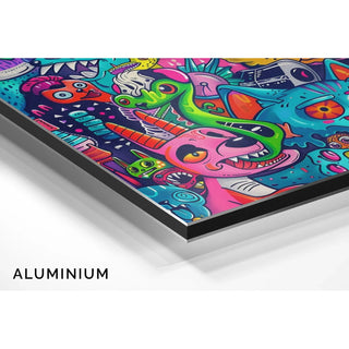 Pop Art Affiche - Chromatische Explosie
