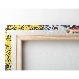 Pop Art-poster, getiteld - Schoonheid in Beweging