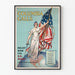 Vintage patriotische poster Columbia Calls U.S. Army