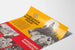 Propagandaposter over de communistische dreiging voor de religie