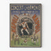 Vintage concertposter van de Harmonie Napoli - De Moderne Samson