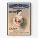 Poster Concert XIXe eeuw - Debuut van Madame Juliette d'Arcourt