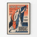 Vintage concertposter Parijs Les Trois Couleurs