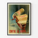 Vintage medische poster tegen griep Artem Legrand