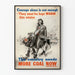 Vintage Poster for Coal Heating Promotion Winter