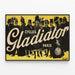 Vintage Cycles Gladiator Paris Poster — framed artwork on a wall