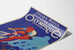 Vintage poster van Olympische fietsen, motorfietsen en gemotoriseerde fietsen