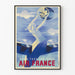 Vintage poster Air France 'Dans tous les ciels' door R. de Valerio