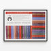 Poster van de Russische Bibliotheek - Wanddecoratie Klassieke Russische Literatuur — ingelijst kunstwerk aan de muur